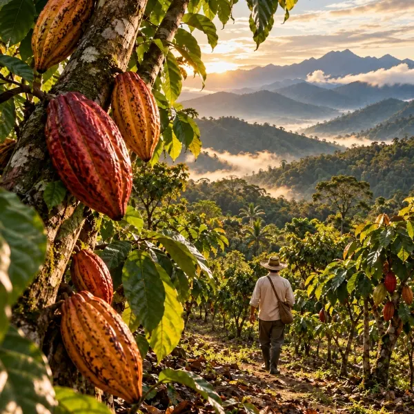 Cacao criollo 100% puro de la Sierra Nevada